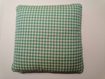 Cushion pop outdoor Houndstooth - Green