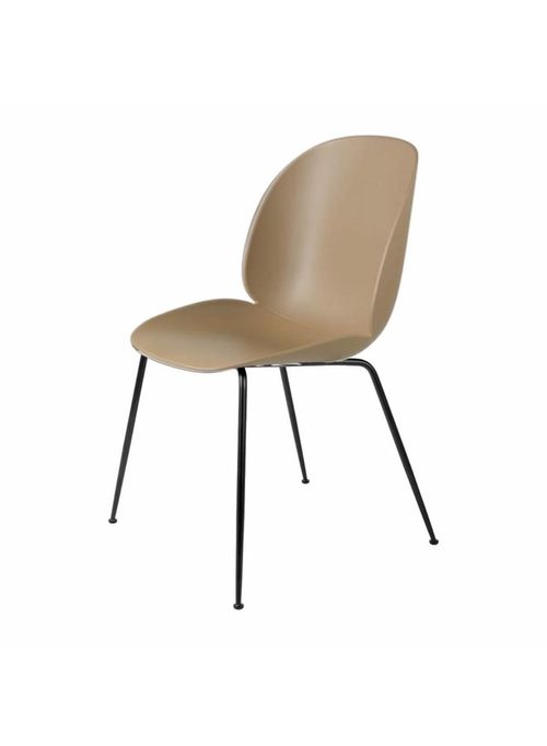 Beetle Dining Chair - Un-Upholstered, Conic base
