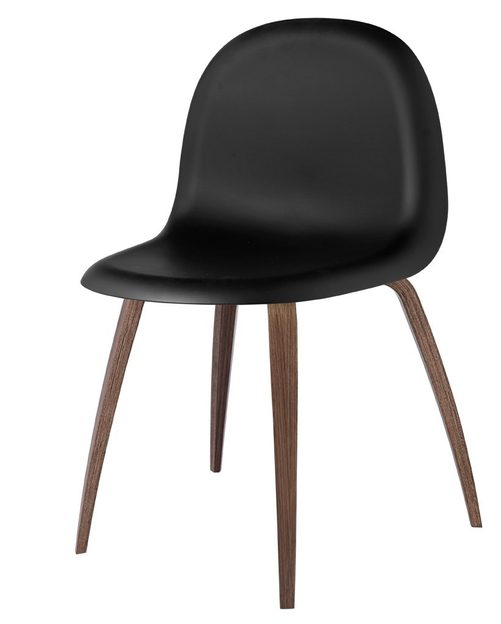 3D Dining Chair - Wood base