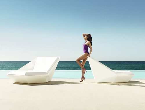 Faz daybed with hinged canopy/360º swivels Basic