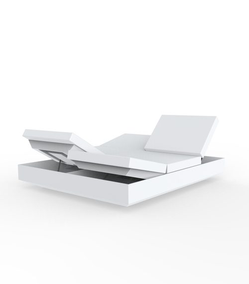 Vela daybed with 4 reclining backrests