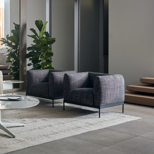 Asia armchair (cotone plain)