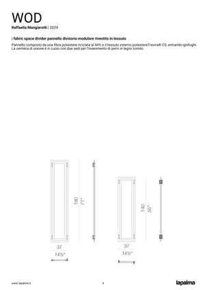 Product technical description details
