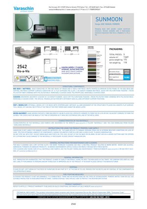 Product technical description details